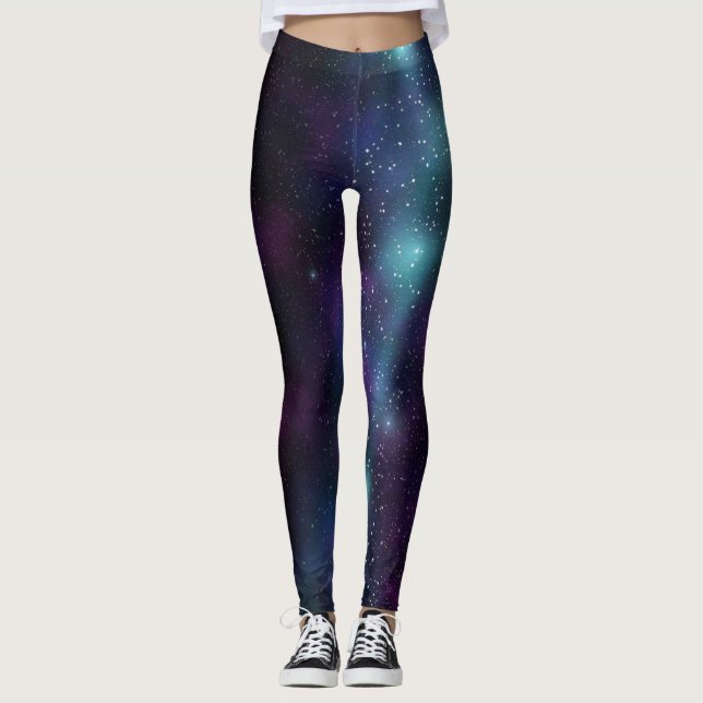 Legging Galáxia PixDezines / Energia Cósmica (Frente)