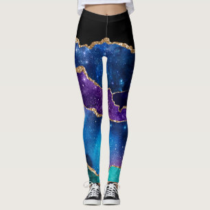 Legging Galaxy Agate Series Design 13
