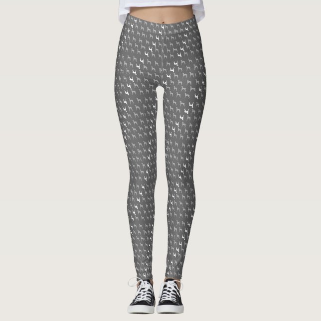 Legging Galgo, caneleiras do galgo italiano (Frente)