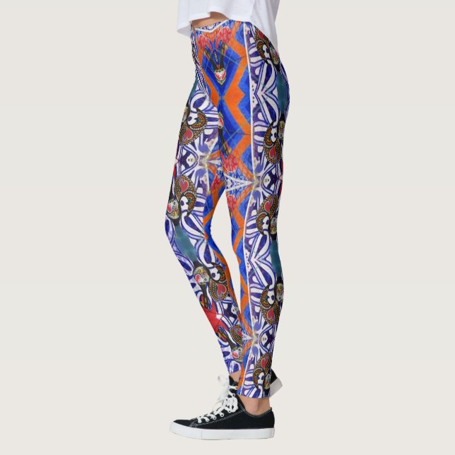 Legging Galo de Barcelos, leggagem cultural (Esquerda)