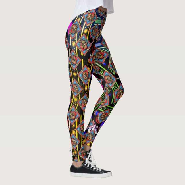 Legging Galo de Barcelos, Portugal (Direita)