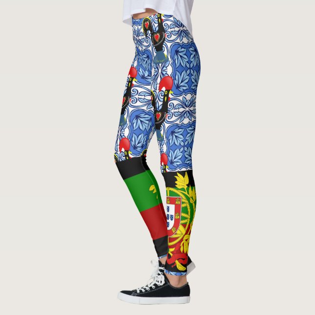 Legging Galo de Barcelos, Portugal (Esquerda)