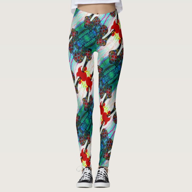 Legging Galo de Barcelos, Portugal (Frente)