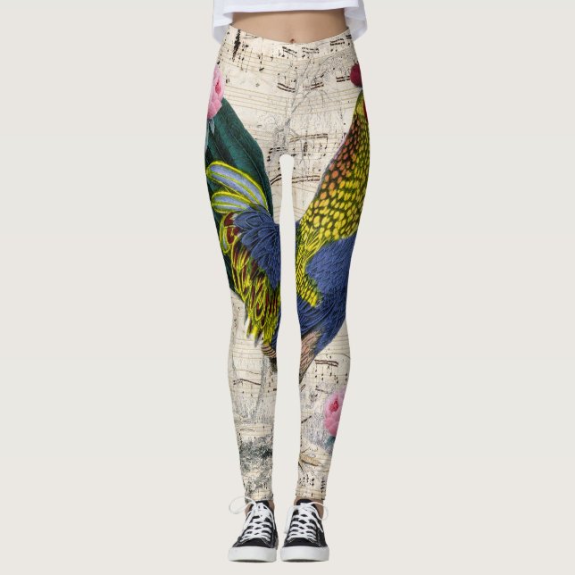 Legging Galo do chique (Frente)