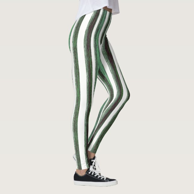 Legging Gama Vertical Verde Peppermint Doces (Direita)