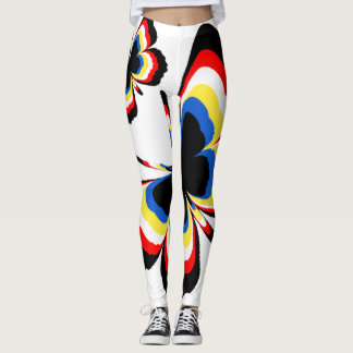 Legging Garota de legenda de borboleta
