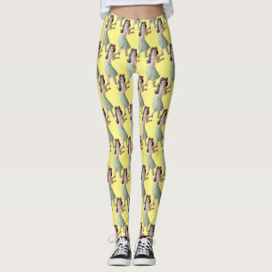 Legging Garota do Havaí dançarina do Hula Thunder_Cove