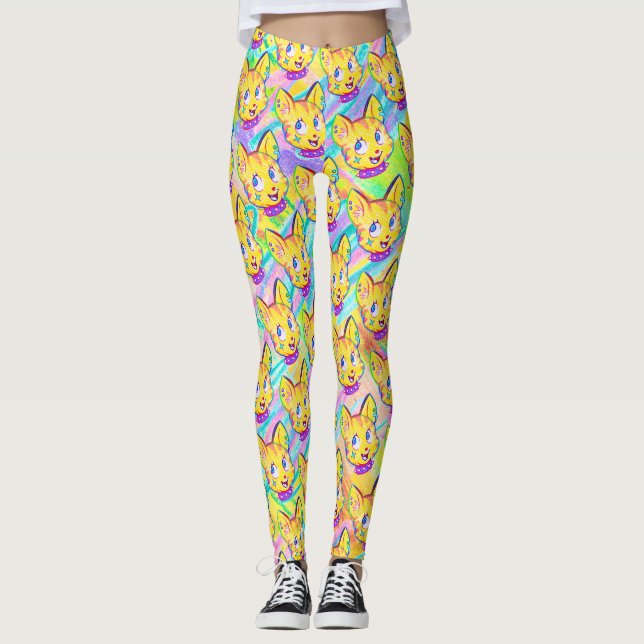 Legging Gatinho Doodle Bratislava Kidcore (Frente)