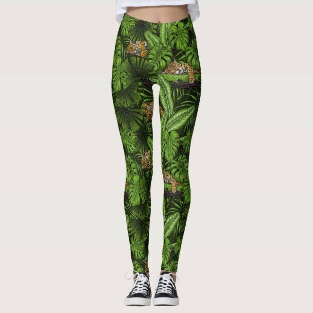 Legging Gatinhos da selva (Frente)