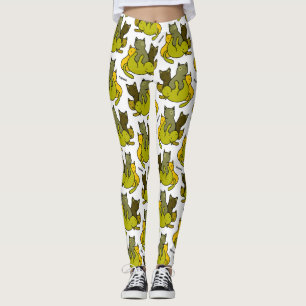 Legging Gatinhos de oliveira