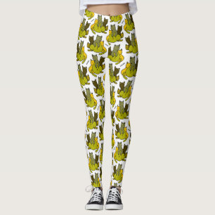 Legging Gatinhos de oliveira