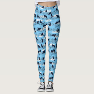 Legging gatinhos musicais