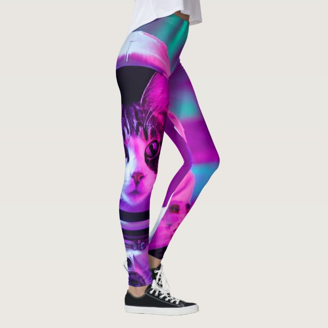 Legging gato astronauta (Direita)