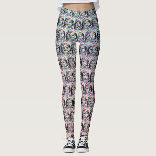 Legging Gato Astronauta (Frente)