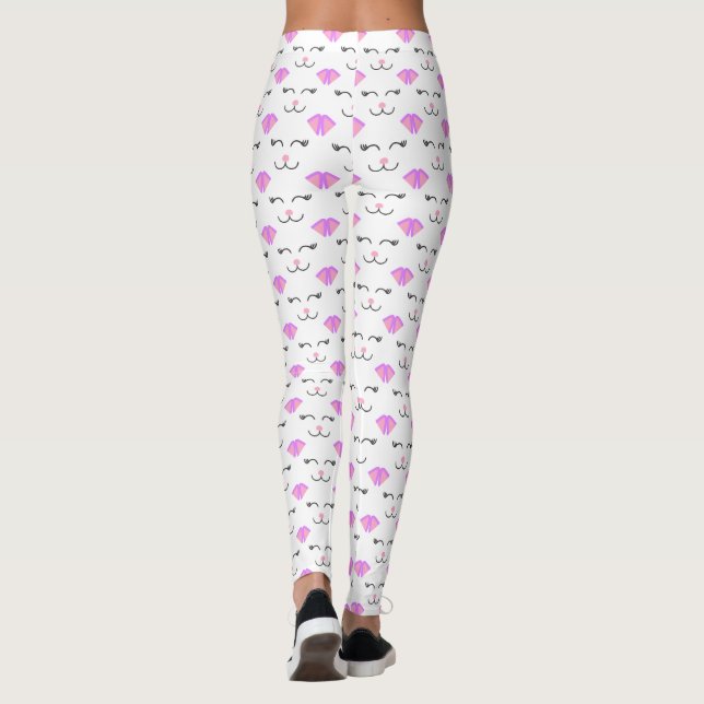 Legging Gato de Miow Retro Kitty (Verso)