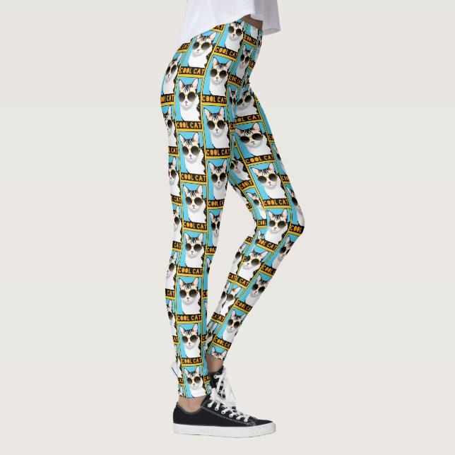Legging Gato Legal Divertido (Direita)