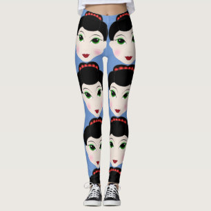 LEGGING GEISHA GIRL PANTURA LEGGENS