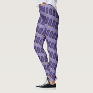 Legging Gelado de Gelado Roxo-Colado de Gelado-Pop