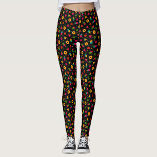 Legging gelado de verão colorido
