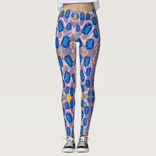 LEGGING GEMS AZUL