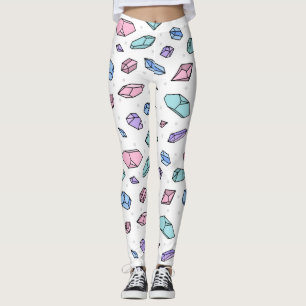 Legging Gemstones Gemstones Gems Cristal de Trendy Trendy
