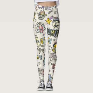 Legging Genres de Filme: TV Mostra Conjunto de Portas