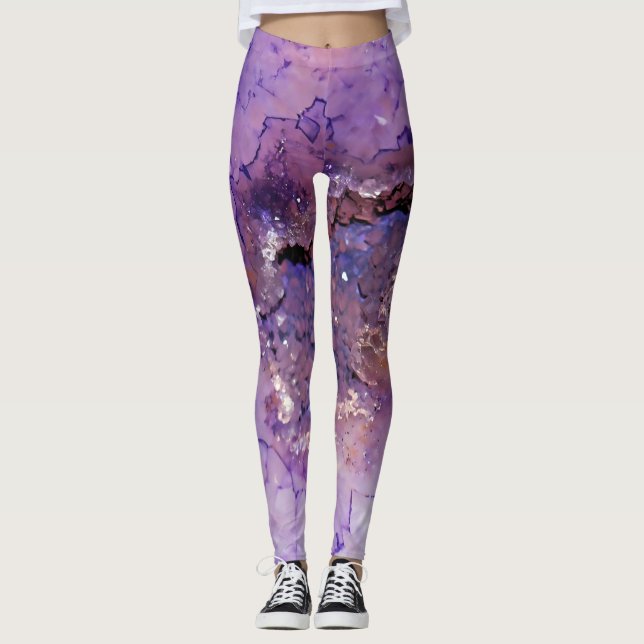 Legging Geodo Ametist de Falln (Frente)