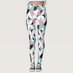 Legging Geometria minimalista, estilo escandinavo trabalho