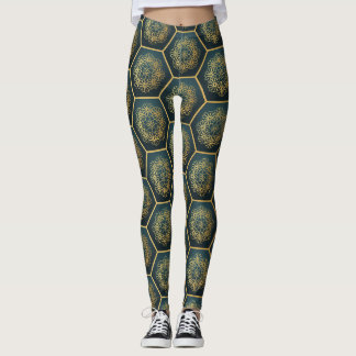 Legging Geométrico Floral