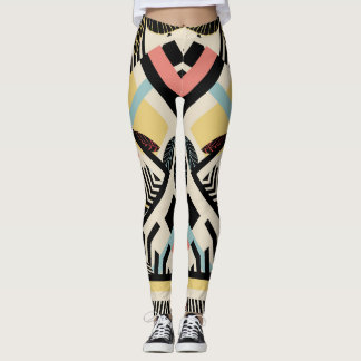 Legging Geométrico minimalista: Design de padrão