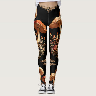 Legging Gilded Mushrooms