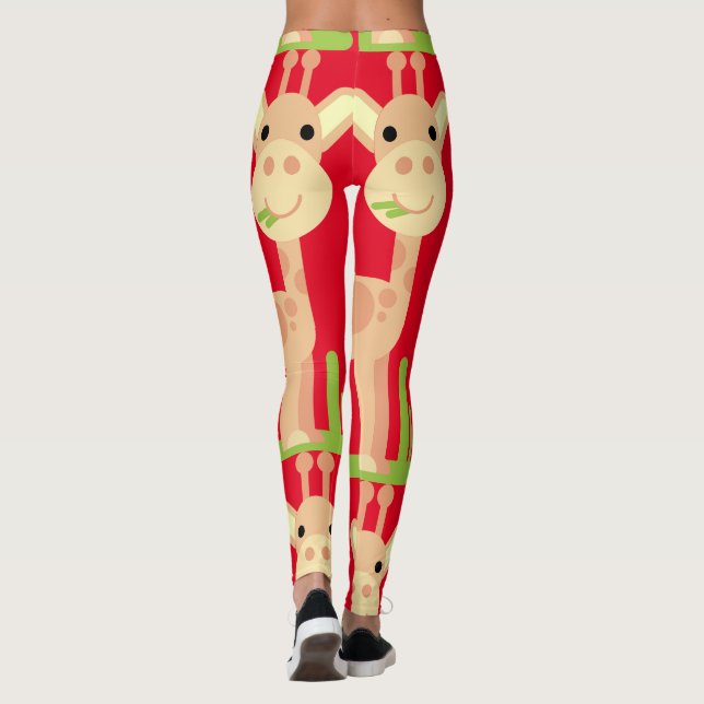 Legging Girafa Fofa Mastigando Thunder_Cove (Verso)