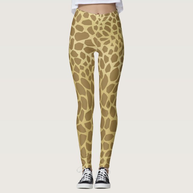 Legging Giraffe Impressão (Frente)