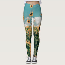 Legging girassol