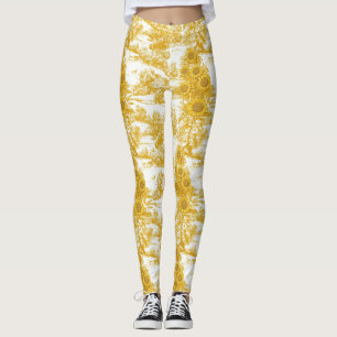 Legging Girassol Campo Vintage Toile Amarelo (7)