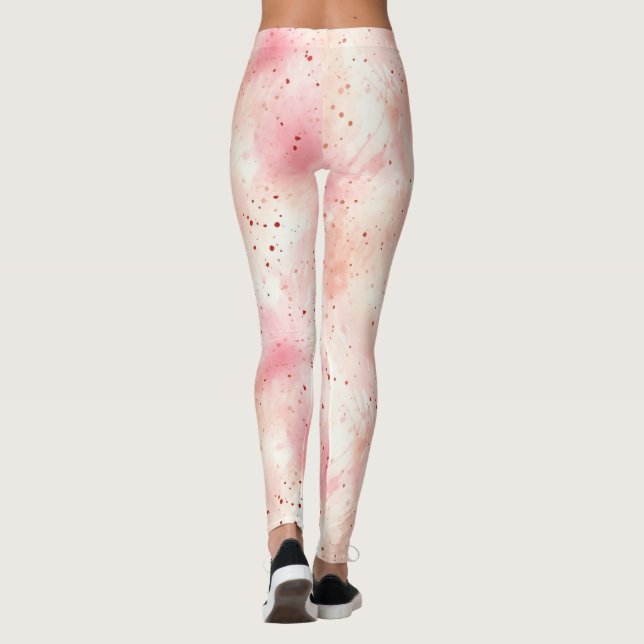 Legging Girly Peach Abstrato (Verso)