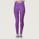 Legging Girly Sparkly Royal Purple Glitter<br><div class="desc">Esta design de menina e menina é perfeita para a menina. Ele retrata a falsa brilho roxo brilhante e brilhante. É bonito, moderno, moderno e único. ***NOTA DE DESIGN IMPORTANTE: Para qualquer solicitação de design personalizada, como solicitações de correspondência de produtos, alterações de cor, mudanças de posicionamento ou qualquer outra...</div>