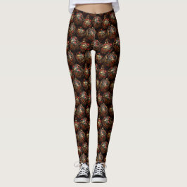 Legging Glam Bauble Gala - Balas de luxo sobre pernas pret