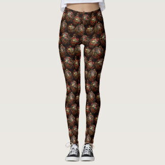 Legging Glam Bauble Gala - Balas de luxo sobre pernas pret