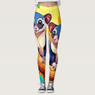 Legging Gliders de Açúcar Cúmulo