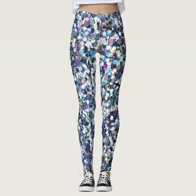Legging Glitter Colorido Bonito (Frente)