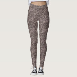 Legging Glitter Lace Illusion Pattern – Elegant Sparkling 