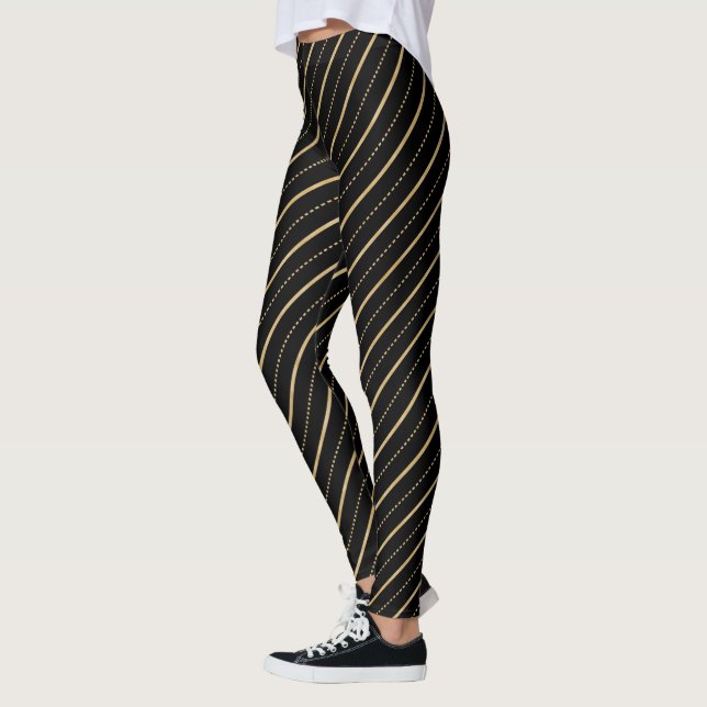 Legging Glittering Stripes & pontos (Esquerda)