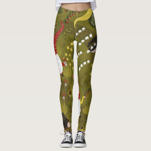 Legging Gnomos do Jardim: Fauna Humorosa da Flora.