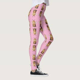 Legging Golden Bumblebee in Bloom Dance.10