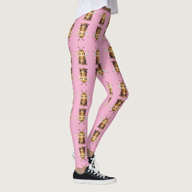 Legging Golden Bumblebee in Bloom Dance.10 (Direita)