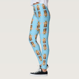 Legging Golden Bumblebee in Bloom Dance.10