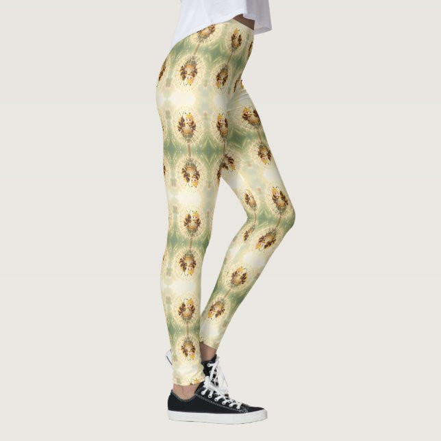 Legging Golden Bumblebee in Bloom Dance.5 (Direita)