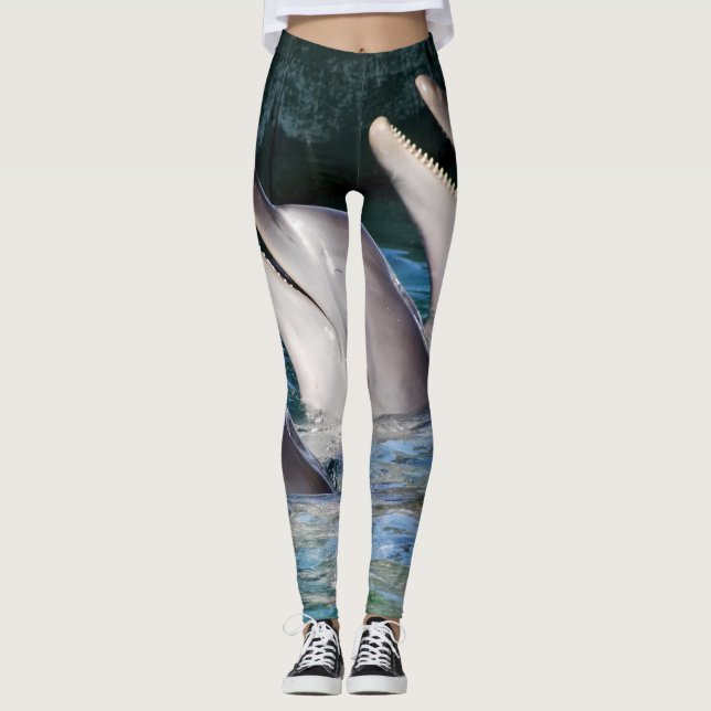 Legging Golfinho de Bottlenose (Frente)