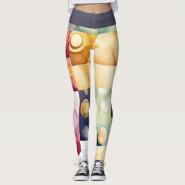 Legging Gotas Geométricas